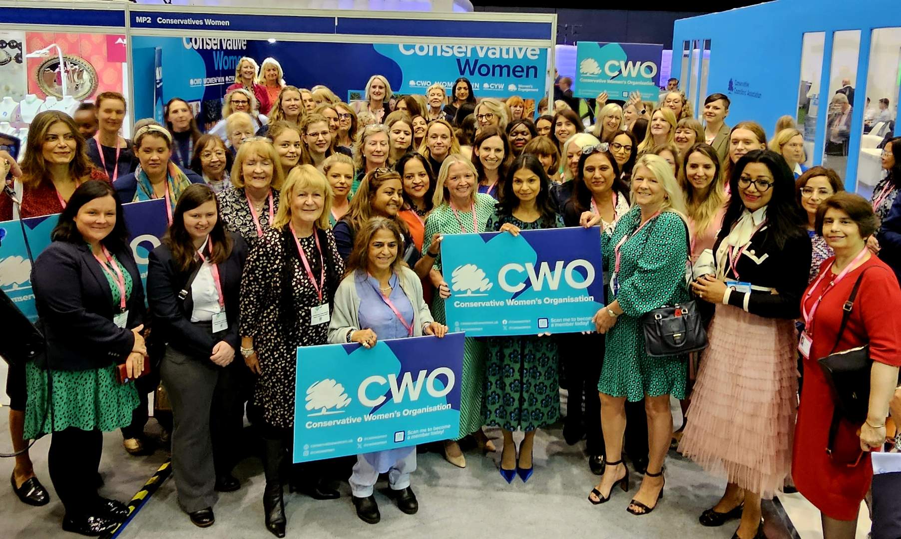 CWO Members at Party Conference