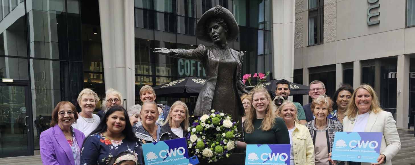 Emmeline Pankhurst Statue Manchester