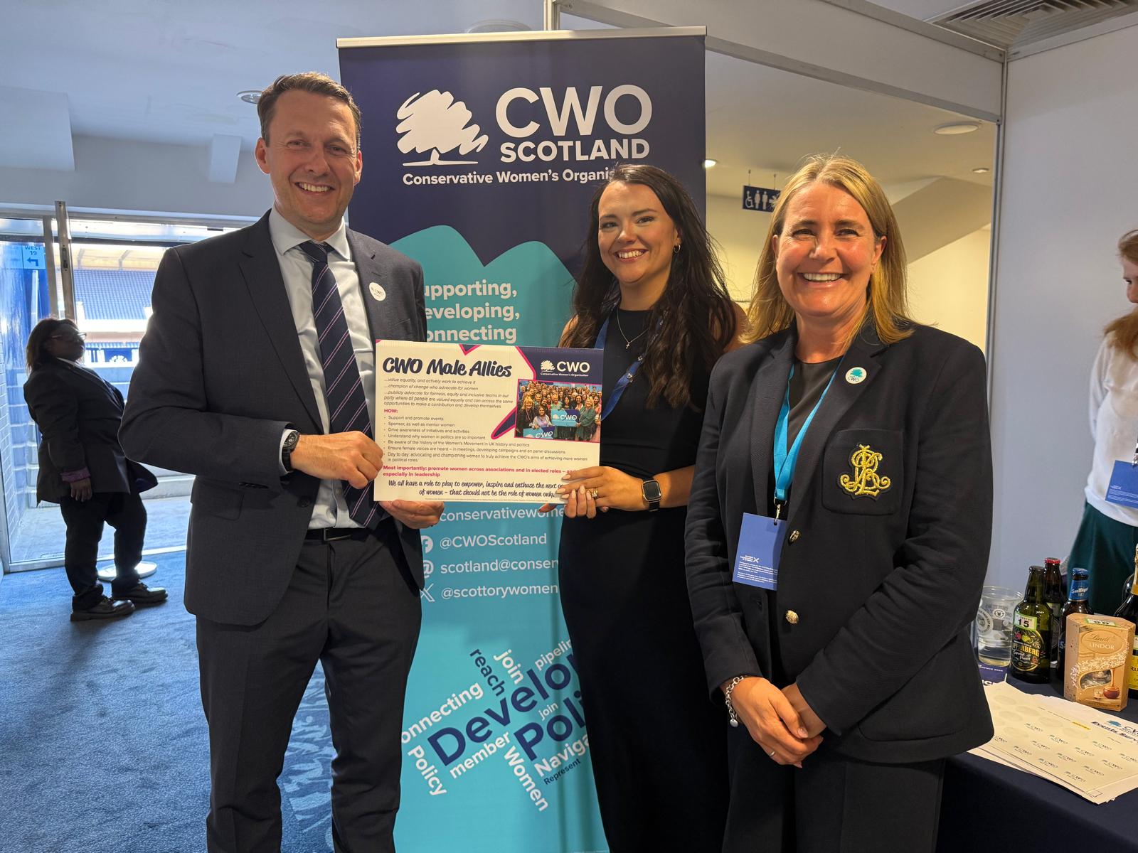 CWO Scotland Conference Stand